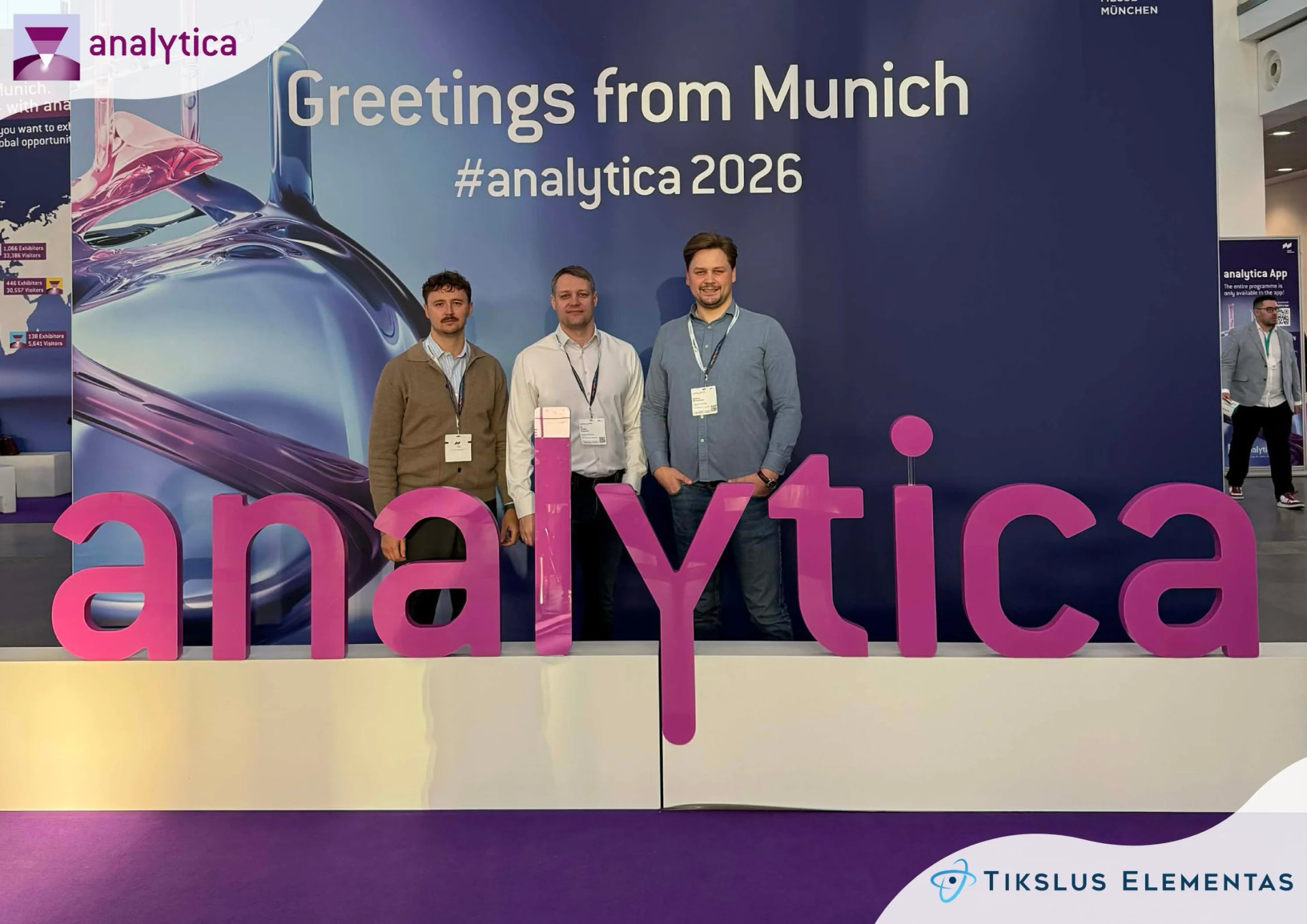 We're happy to be returning to analytica 2026!